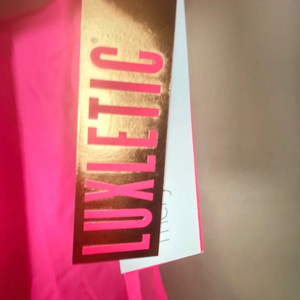 Lilly Pulitzer Neon Pink Sleeveless Collared Tank - Picture 7 of 10